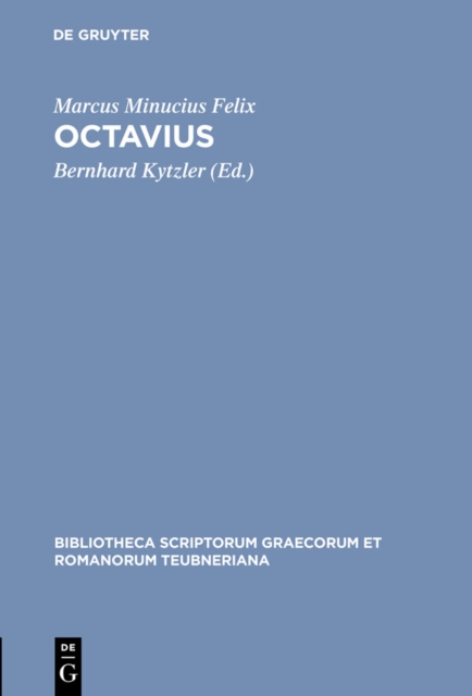 Octavius, PDF eBook