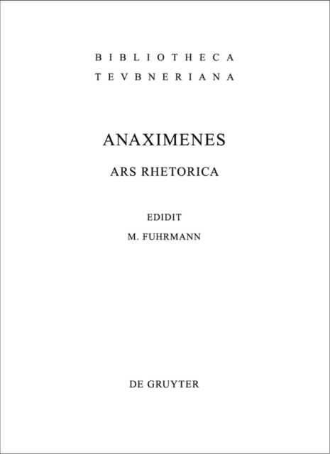 Ars Rhetorica, PDF eBook