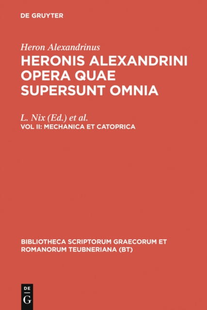 Mechanica et catoprica, PDF eBook