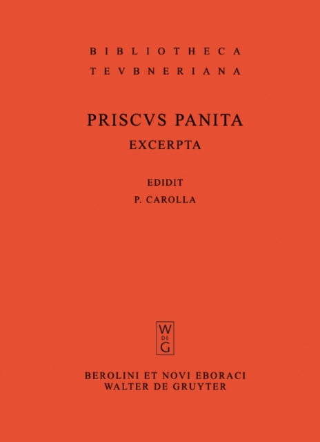 Excerpta et fragmenta, PDF eBook