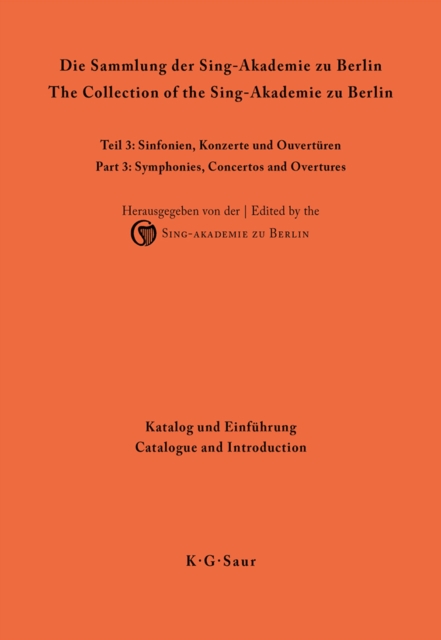 Katalog und Einfuhrung, PDF eBook