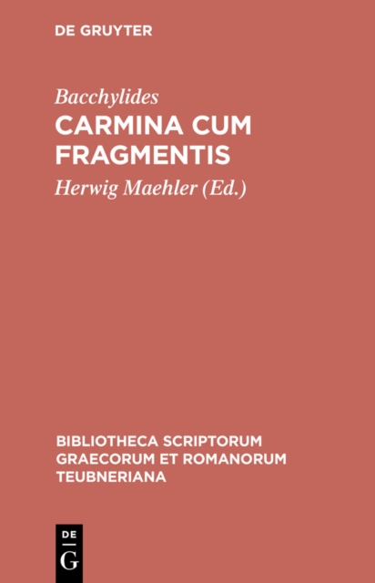 Carmina cum fragmentis, PDF eBook