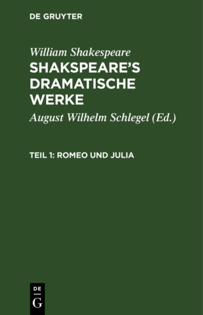Romeo und Julia, PDF eBook
