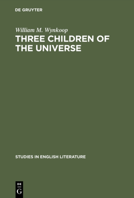 Three children of the universe : Emerson's view of Shakespeare, Bacon and Milton, PDF eBook