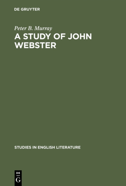 A study of John Webster, PDF eBook