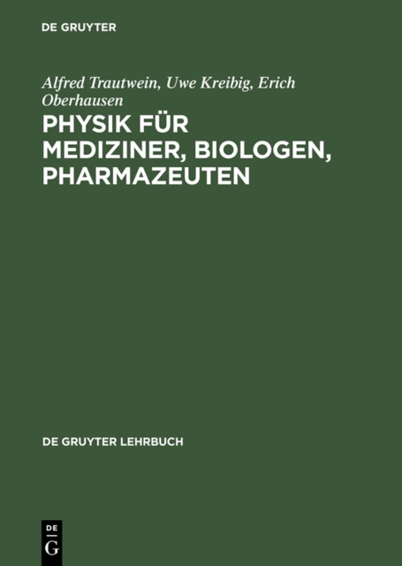Physik fur Mediziner, Biologen, Pharmazeuten, PDF eBook