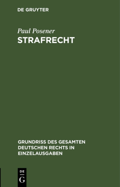 Strafrecht, PDF eBook