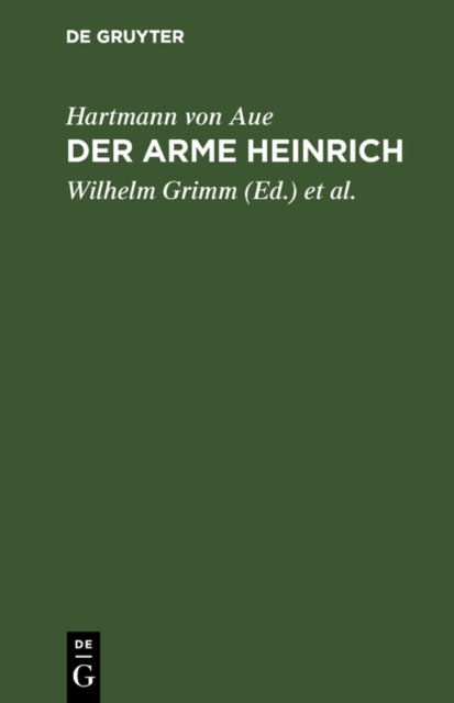 Der arme Heinrich, PDF eBook