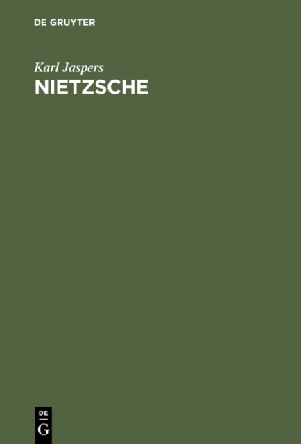 Nietzsche : Einfuhrung in das Verstandnis seines Philosophierens, PDF eBook