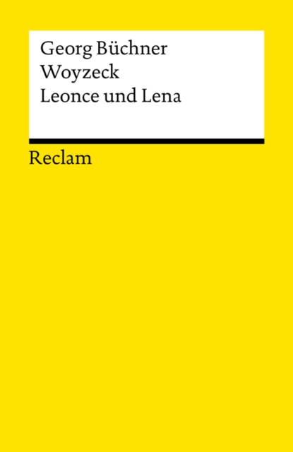 Woyzeck. Leonce und Lena : Reclams Universal-Bibliothek, EPUB eBook