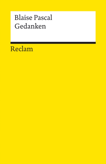 Gedanken uber die Religion und einige andere Themen : Reclams Universal-Bibliothek, EPUB eBook