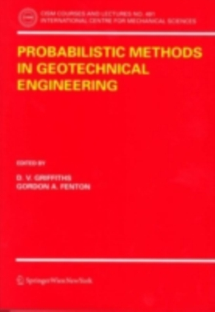 Probabilistic Methods in Geotechnical Engineering, PDF eBook