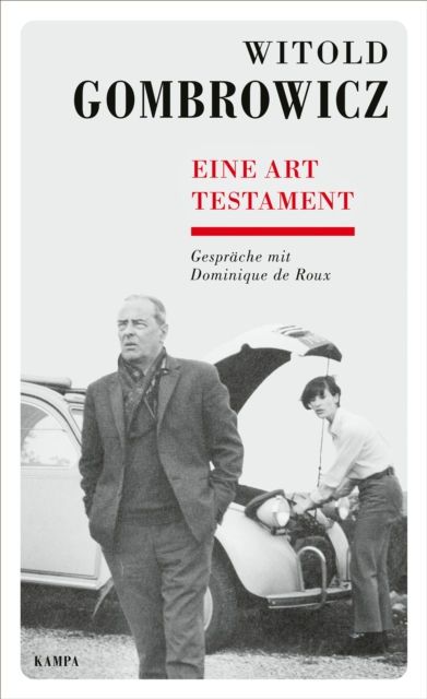 Eine Art Testament : Gesprache mit Dominique de Roux, EPUB eBook