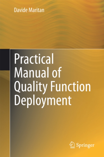 Practical Manual of Quality Function Deployment, PDF eBook