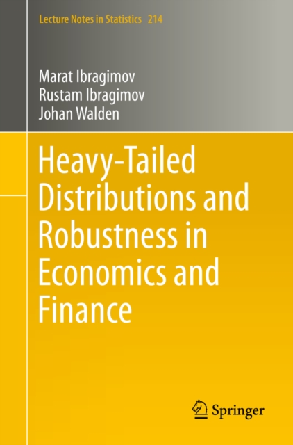 Heavy-Tailed Distributions and Robustness in Economics and Finance, PDF eBook