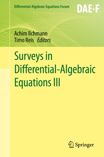 Surveys in Differential-Algebraic Equations III, PDF eBook
