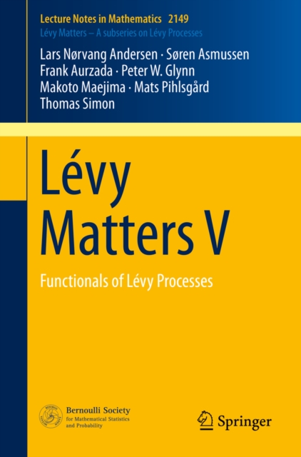 Levy Matters V : Functionals of Levy Processes, PDF eBook