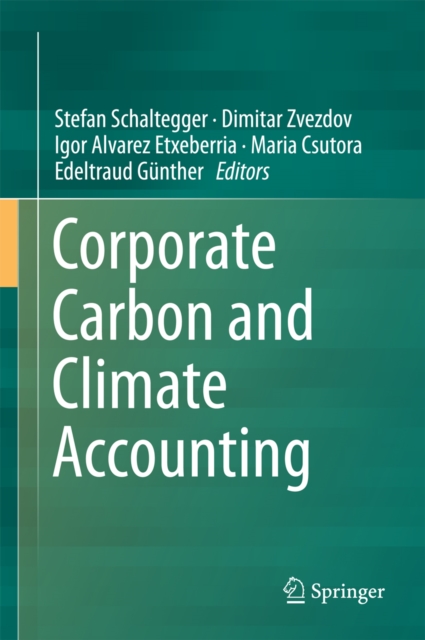 Corporate Carbon and Climate Accounting, PDF eBook