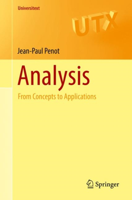 Analysis : From Concepts to Applications, PDF eBook