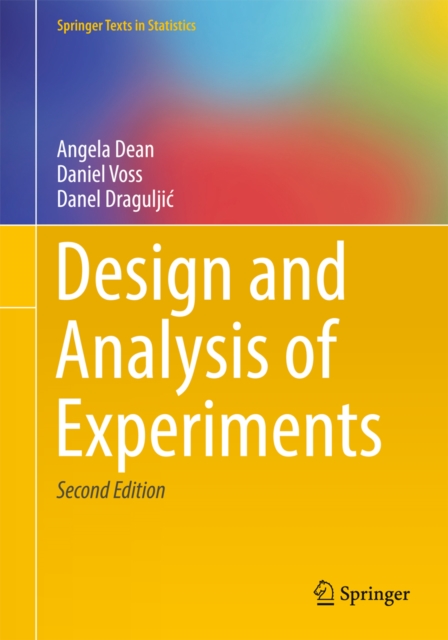 Design and Analysis of Experiments, EPUB eBook