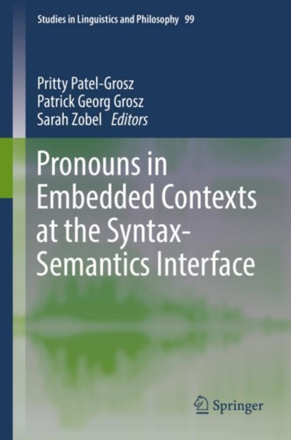 Pronouns in Embedded Contexts at the Syntax-Semantics Interface, EPUB eBook
