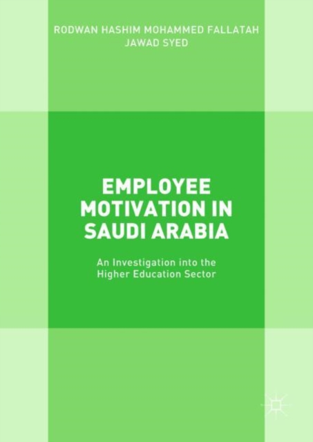 Employee Motivation in Saudi Arabia : An Investigation into the Higher Education Sector, EPUB eBook