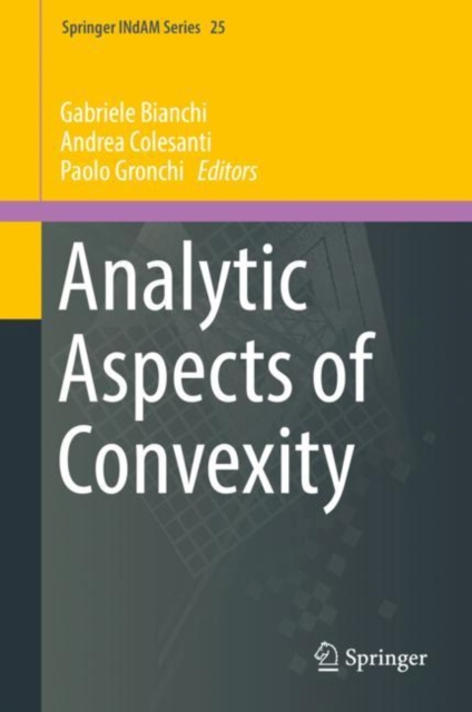 Analytic Aspects of Convexity, EPUB eBook