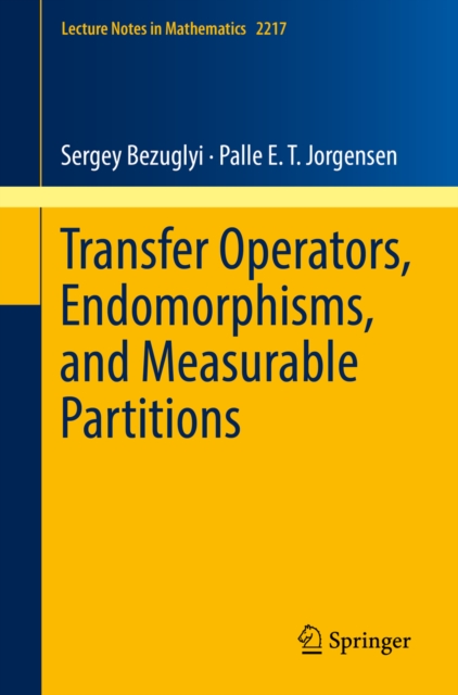 Transfer Operators, Endomorphisms, and Measurable Partitions, EPUB eBook