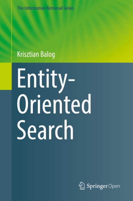 Entity-Oriented Search, PDF eBook