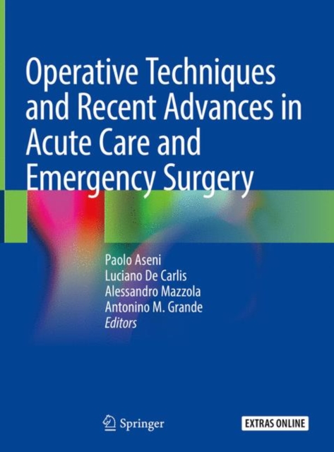 Operative Techniques and Recent Advances in Acute Care and Emergency Surgery, EPUB eBook