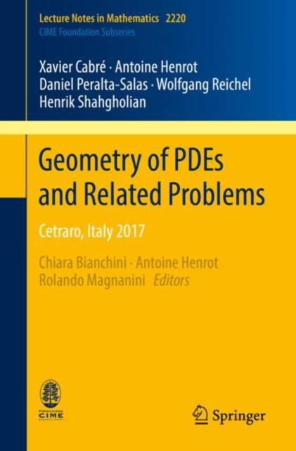 Geometry of PDEs and Related Problems : Cetraro, Italy 2017, EPUB eBook