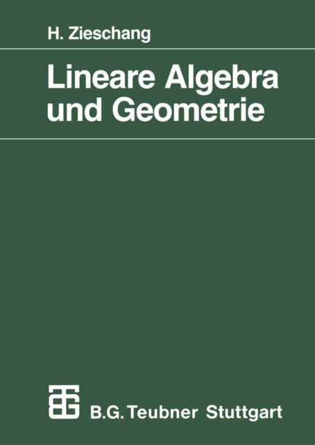 Lineare Algebra und Geometrie, PDF eBook