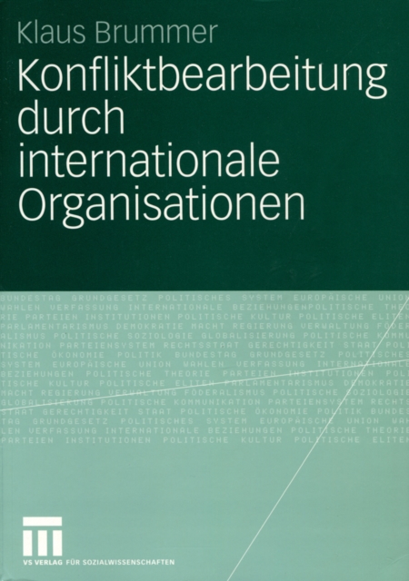 Konfliktbearbeitung durch internationale Organisationen, PDF eBook