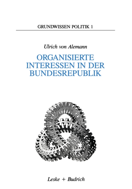 Organisierte Interessen in der Bundesrepublik, PDF eBook