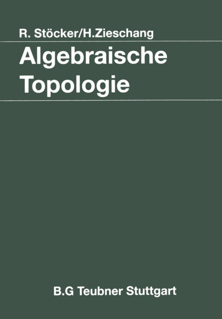 Algebraische Topologie : Eine Einfuhrung, PDF eBook