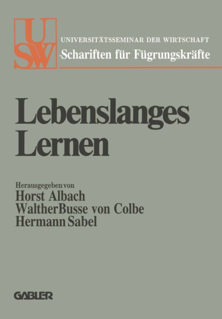 Lebenslanges Lernen : Festschrift fur Ludwig Vaubel zum siebzigsten Geburtstag, PDF eBook