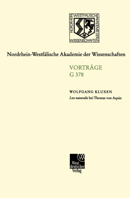 Lex naturalis bei Thomas von Aquin, PDF eBook