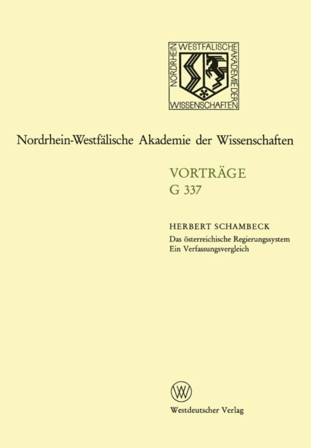 Das osterreichische Regierungssystem Ein Verfassungsvergleich, PDF eBook