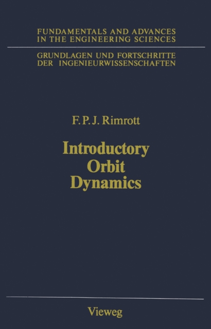 Introductory Orbit Dynamics, PDF eBook