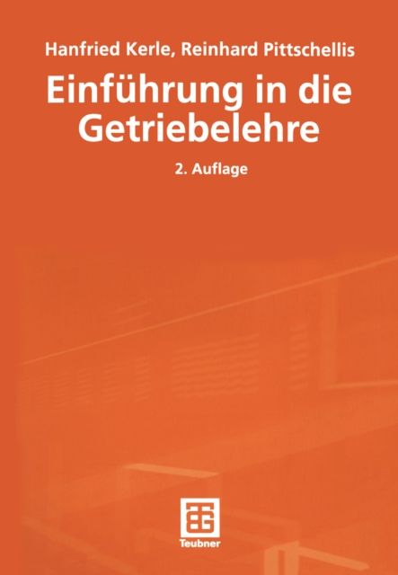 Einfuhrung in die Getriebelehre, PDF eBook