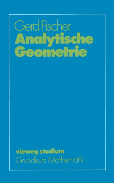 Analytische Geometrie, PDF eBook