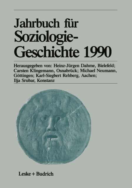 Jahrbuch fur Soziologiegeschichte 1990, PDF eBook
