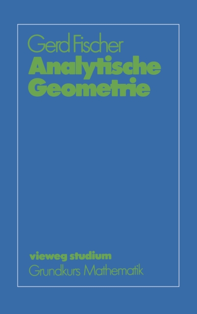 Analytische Geometrie, PDF eBook