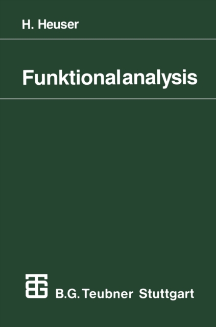 Funktionalanalysis : Theorie und Anwendung, PDF eBook