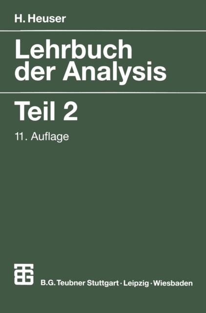Lehrbuch der Analysis, PDF eBook