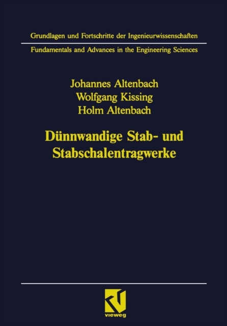Dunnwandige Stab- und Stabschalentragwerke : Modellierung und Berechnung im konstruktiven Leichtbau, PDF eBook