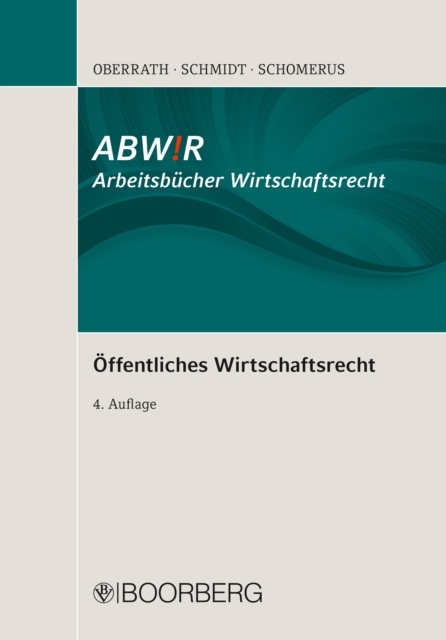 Offentliches Wirtschaftsrecht, PDF eBook