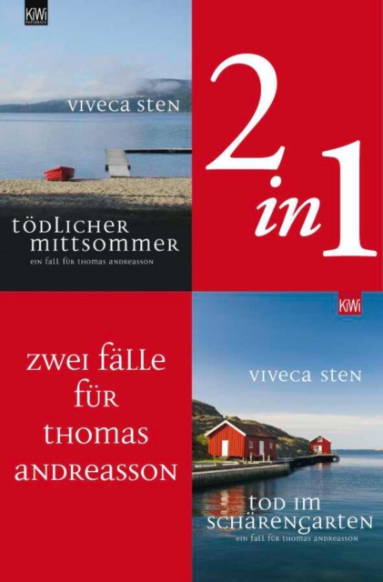 Zwei Falle fur Thomas Andreasson (2in1-Bundle) : Todlicher Mittsommer - Tod im Scharengarten, EPUB eBook