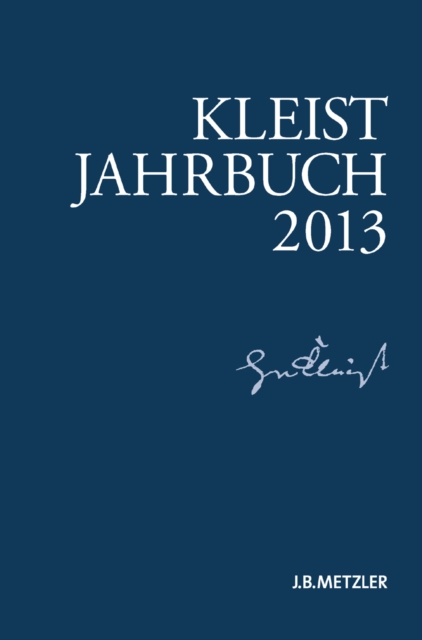 Kleist-Jahrbuch 2013, PDF eBook