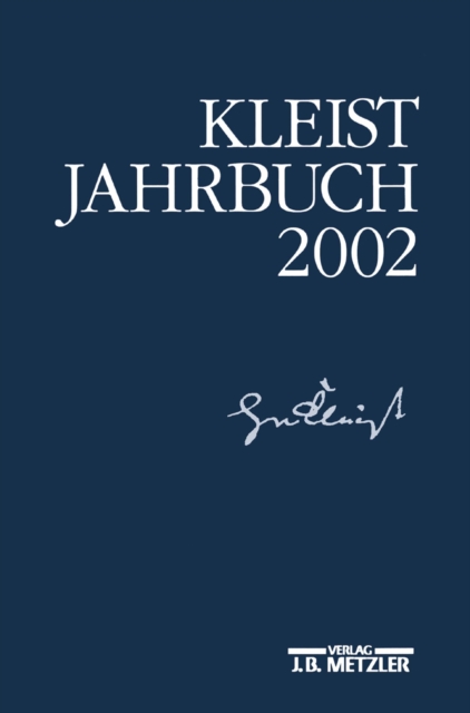 Kleist-Jahrbuch 2002, PDF eBook
